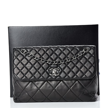 Chanel Calfskin Quilted In The Business Flap Bag Black 10 of 10