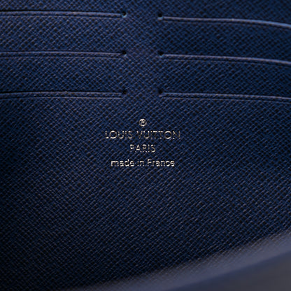 Louis Vuitton Monogram Eclipse Pochette Voyage MM Pacific Blue 6 of 7