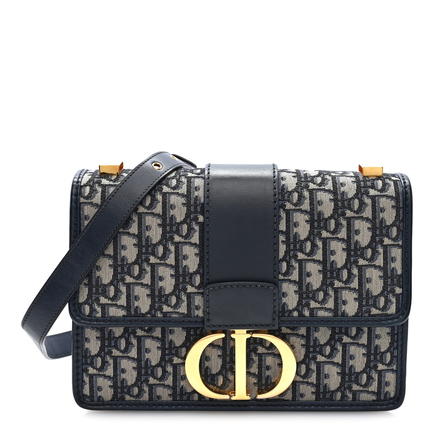 Oblique 30 Montaigne Flap Bag Blue