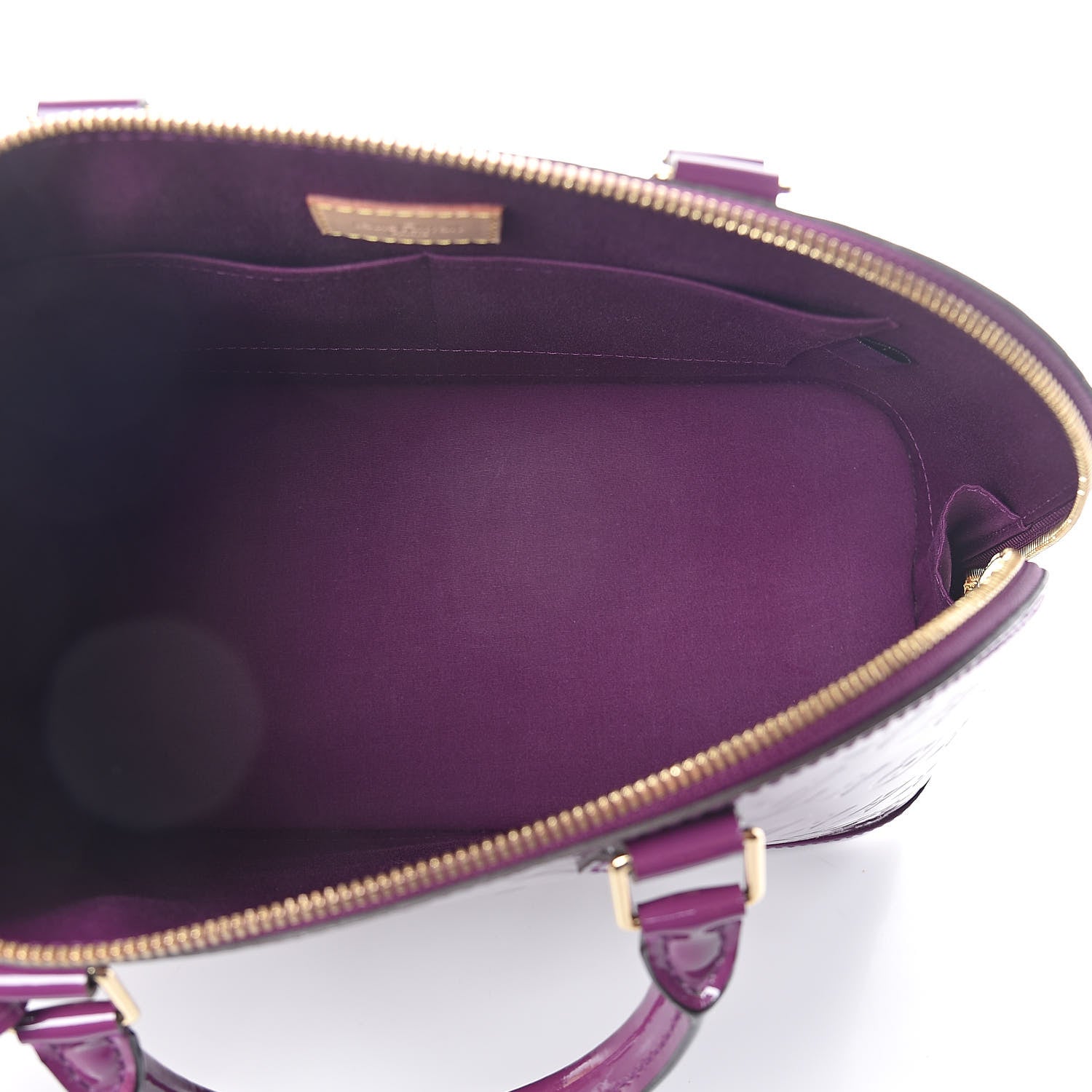 Louis Vuitton Vernis Alma MM Amethyste 5 of 9