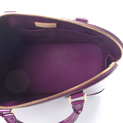 Louis Vuitton Vernis Alma MM Amethyste 5 of 9