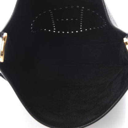 Hermes Taurillon Clemence Evelyne III PM Black 5 of 11