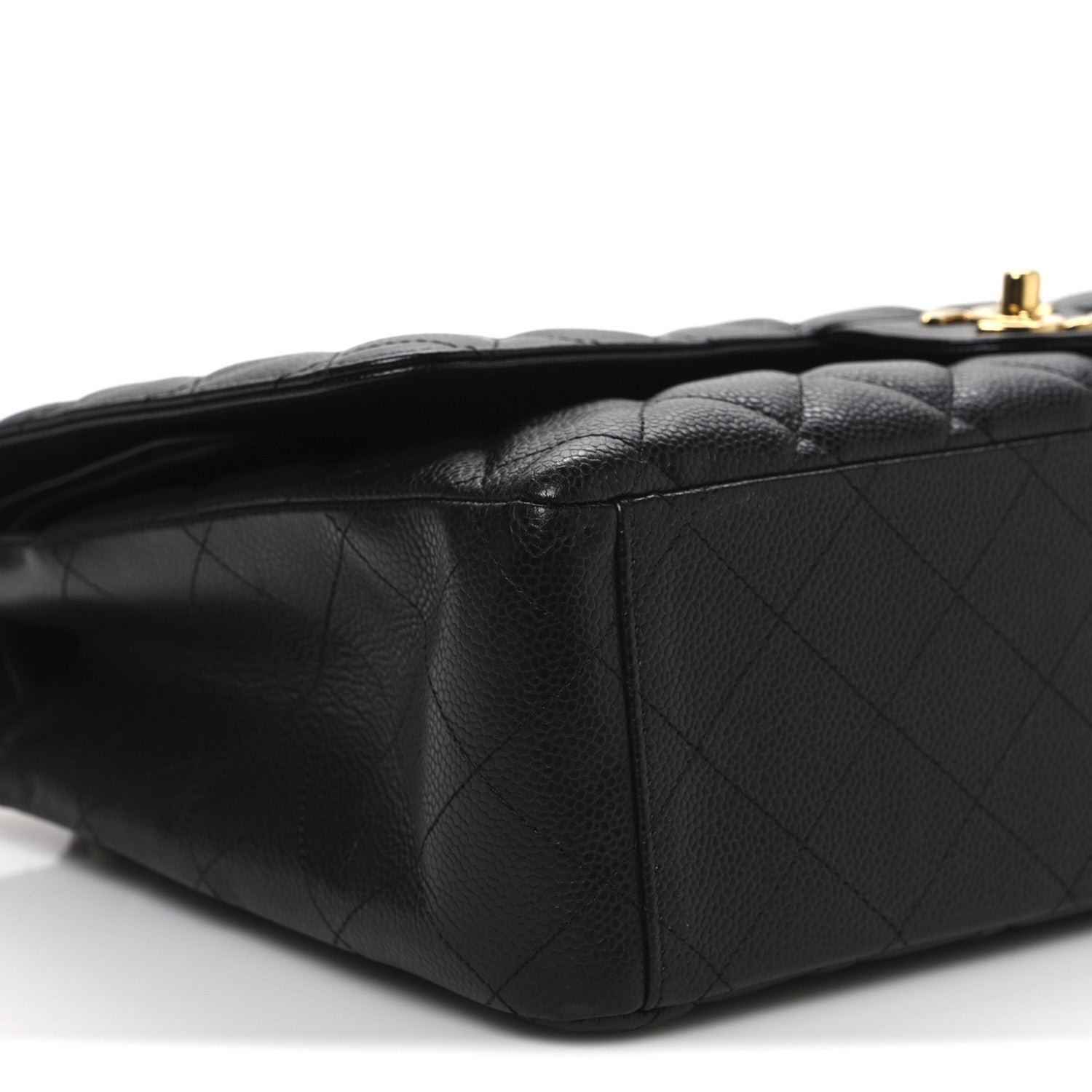 Chanel Caviar Quilted Maxi Double Flap Black 9 of 11