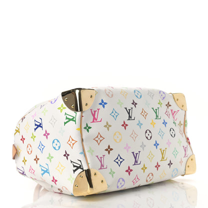 Louis Vuitton Monogram Multicolor Speedy 30 White 4 of 9