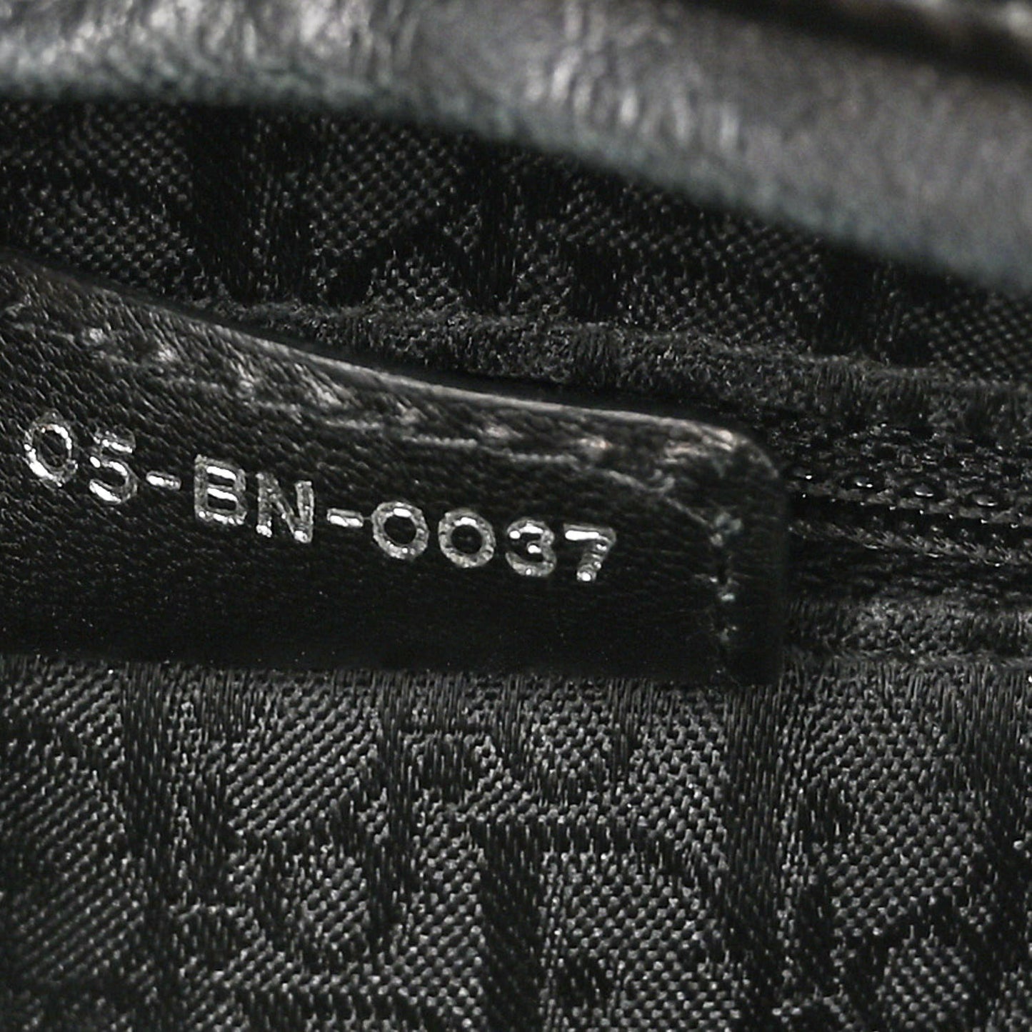 Patent Cannage Stitched Large Lady Dior Black