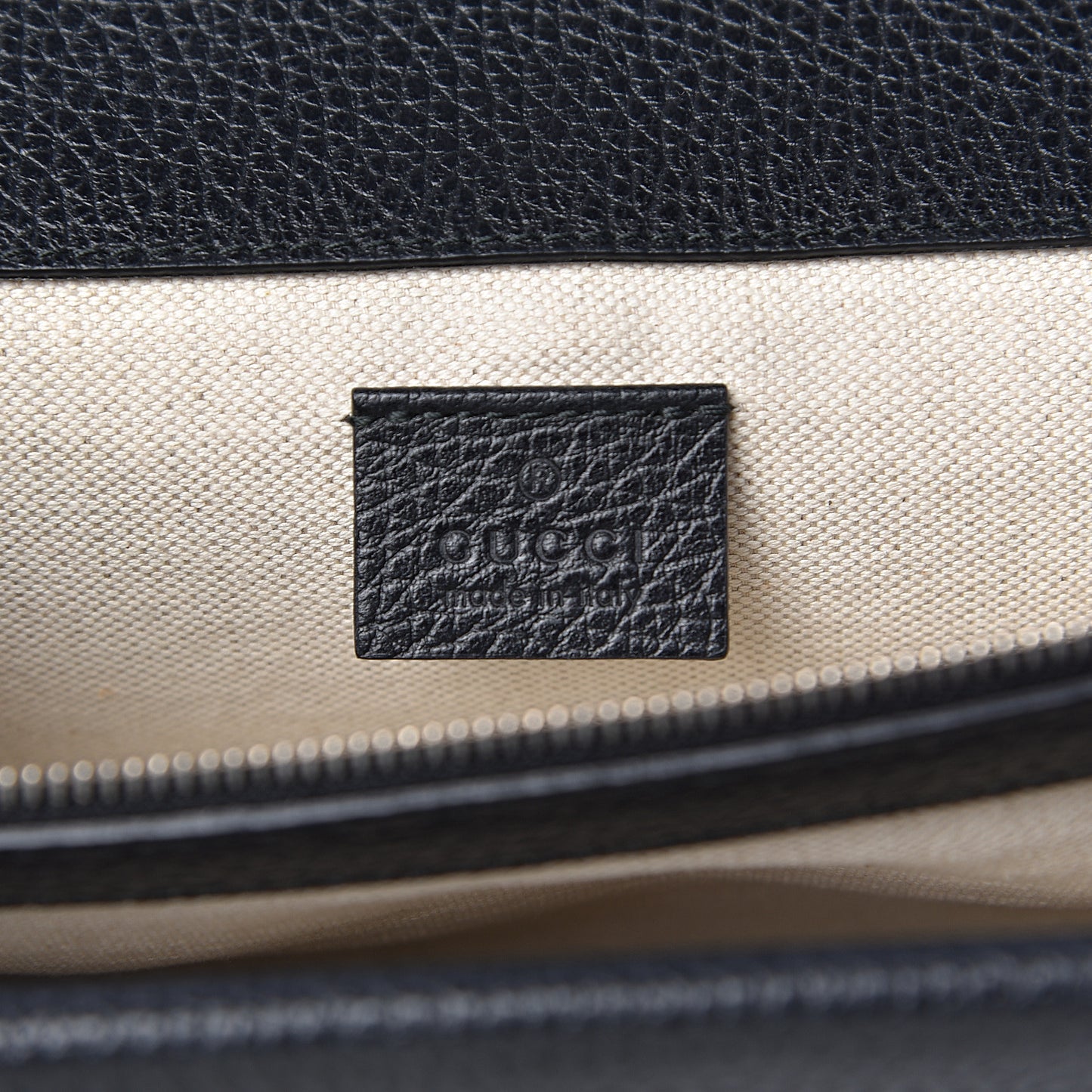 Pebbled Calfskin Small Dionysus Shoulder Bag Black