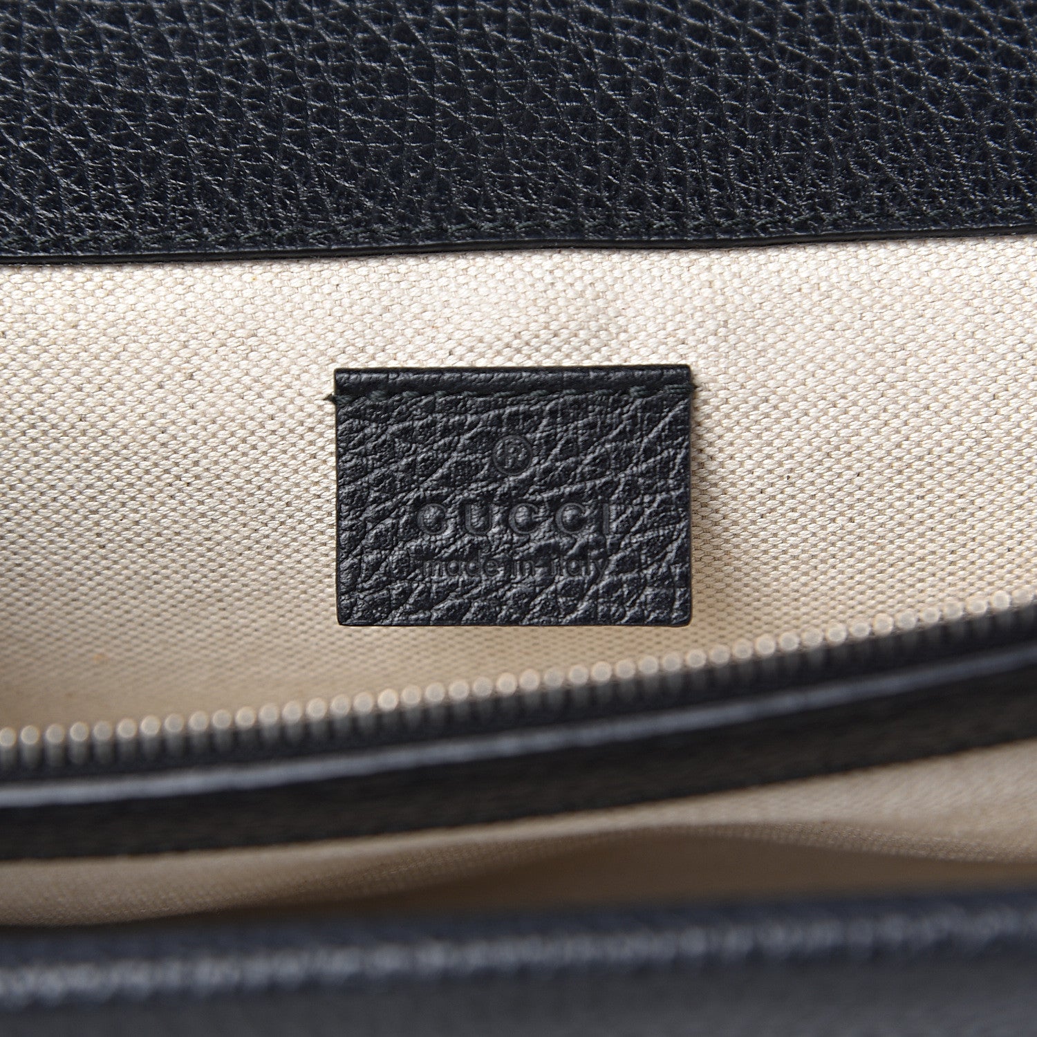 Gucci Pebbled Calfskin Small Dionysus Shoulder Bag Black 6 of 11