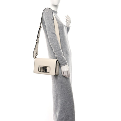 Christian Dior Smooth Calfskin Dio(r)evolution Flap Bag Off White 2 of 12