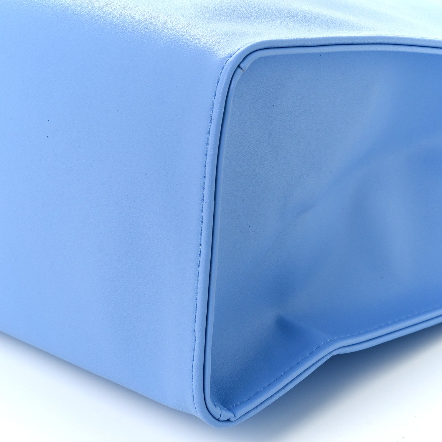 Telfar Vegan Leather Medium Shopping Bag Cerulean 10 of 11