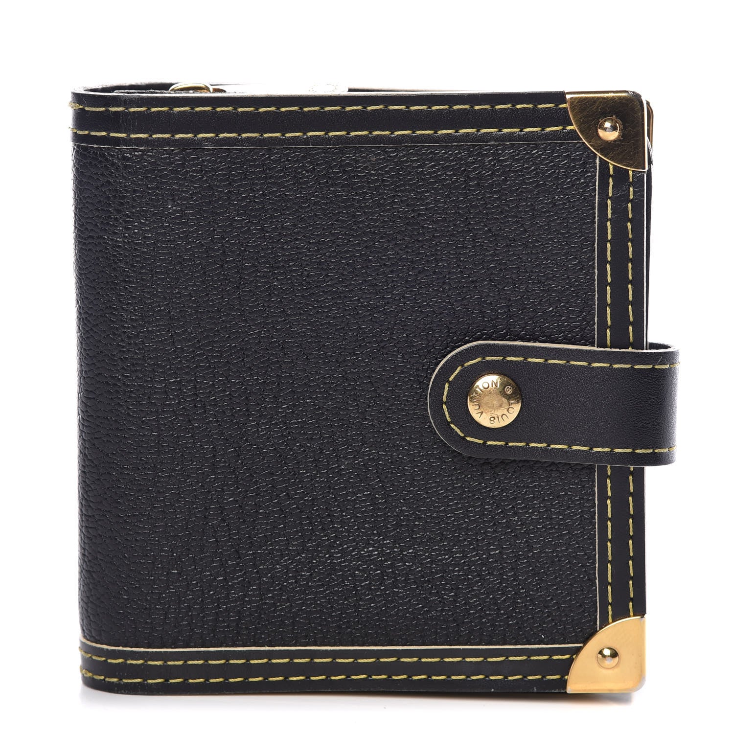 Louis Vuitton Suhali Compact Zipped Wallet Black 1 of 10