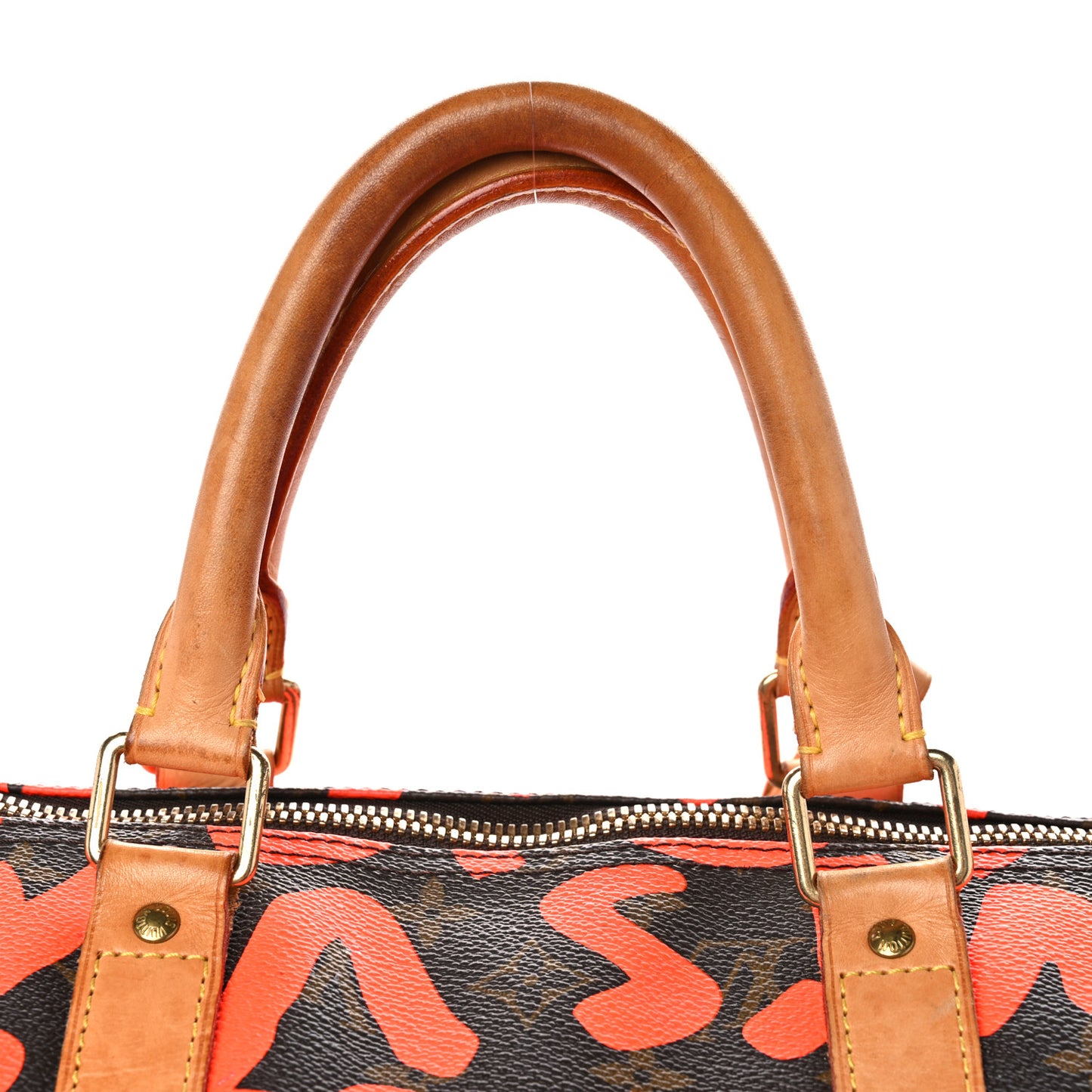 Monogram Graffiti Keepall 50 Orange