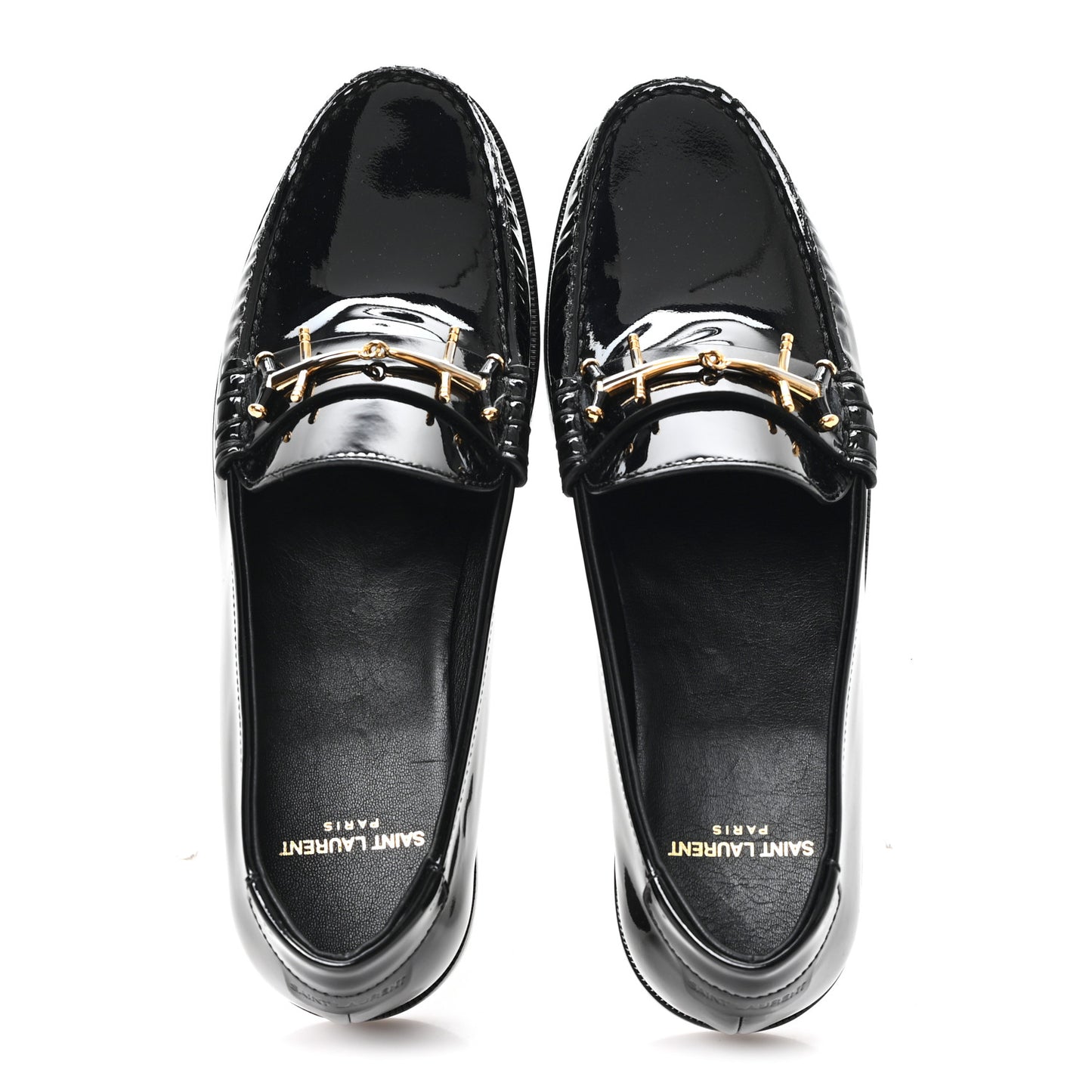 Patent Le Loafer 15 Penny Slippers 40 Black