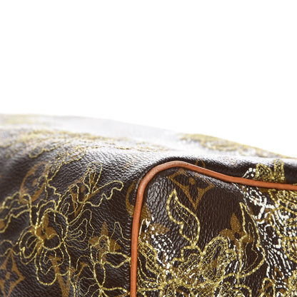 Louis Vuitton Monogram Dentelle Speedy 30 Gold 10 of 12