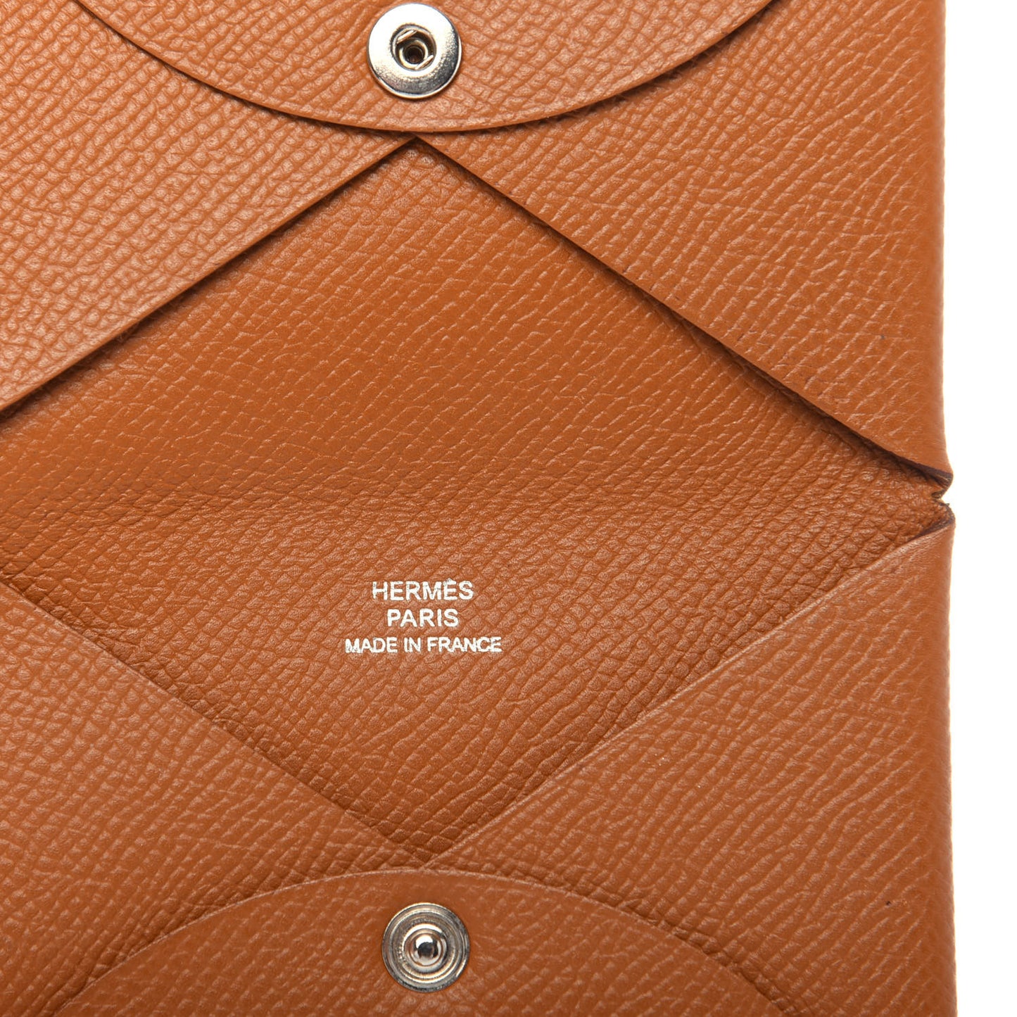 Epsom Calvi Card Case Gold