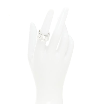 Hermes Sterling Silver Collier De Chien CDC Ring 54 7 2 of 5