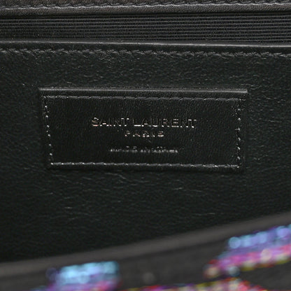 Saint Laurent Small Monogram Kate Satchel Black Multicolor 6 of 10
