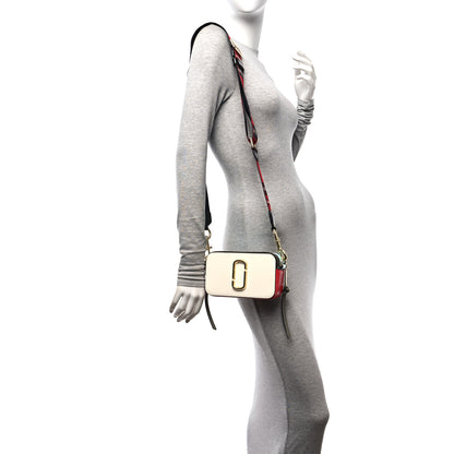 Marc Jacobs Saffiano Small Snapshot Camera Bag Porcelain Multi 2 of 10