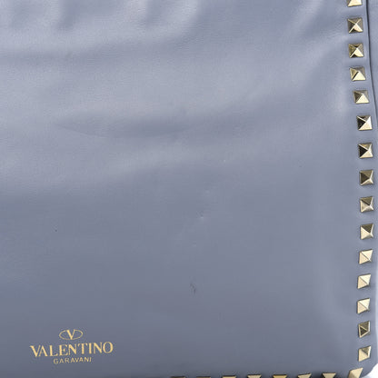 Valentino Garavani Vitello Medium Rockstud Tote London Stone 13 of 15