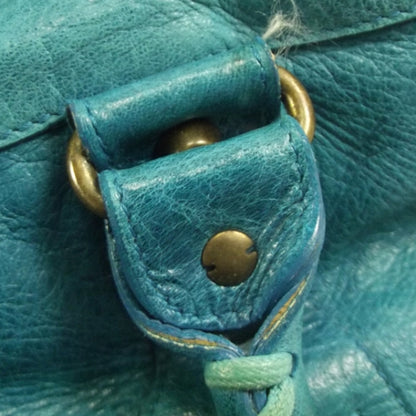 Balenciaga Leather Work Turquoise 12 of 14