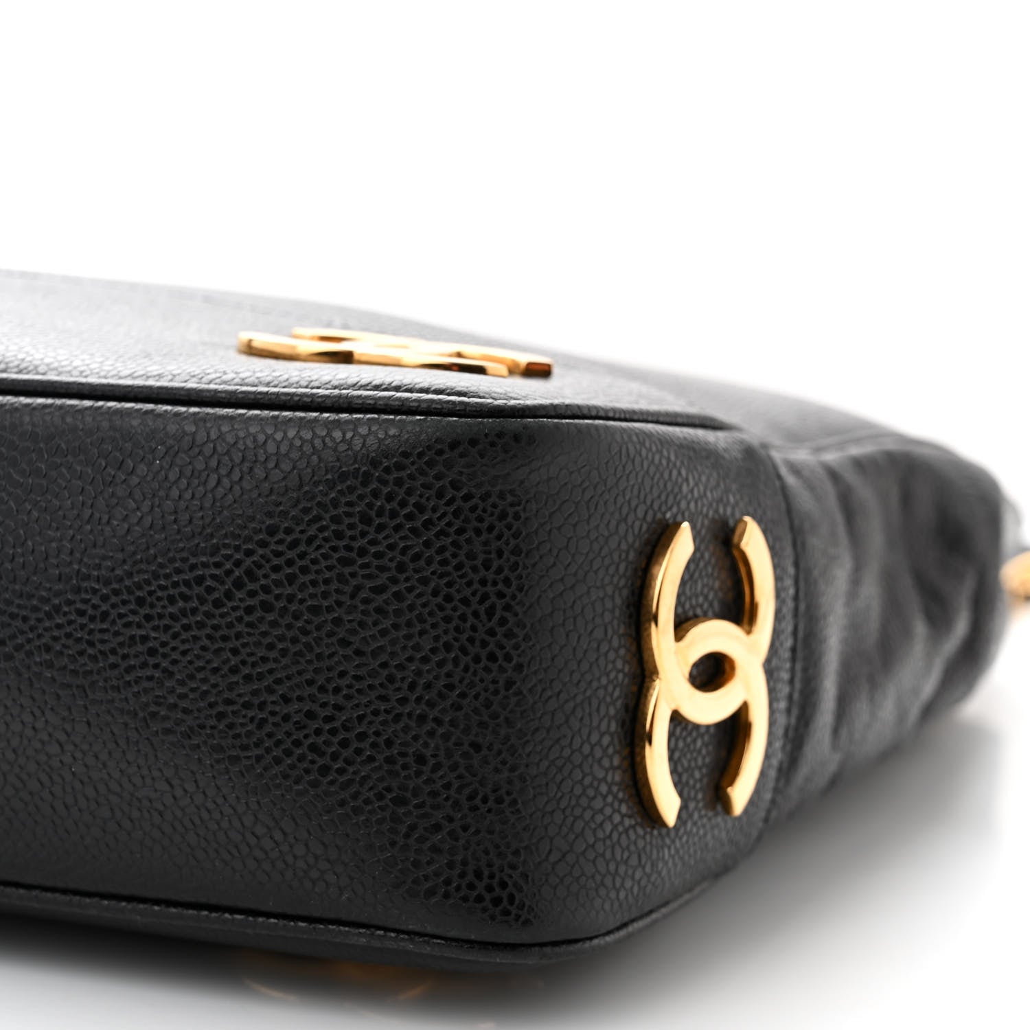Chanel Caviar Shoulder Bag Black 10 of 10