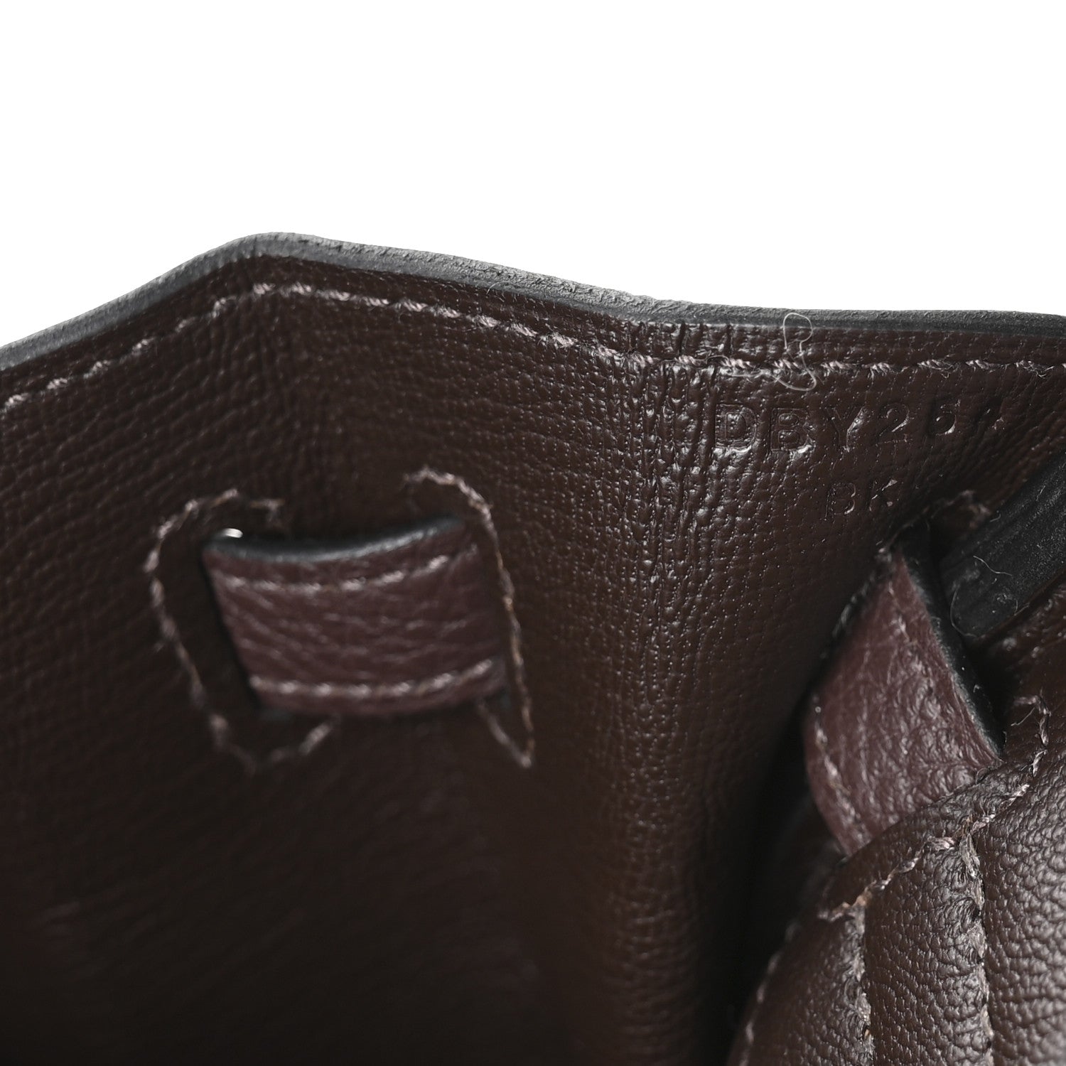 Hermes Togo Birkin 25 Chocolate 7 of 11