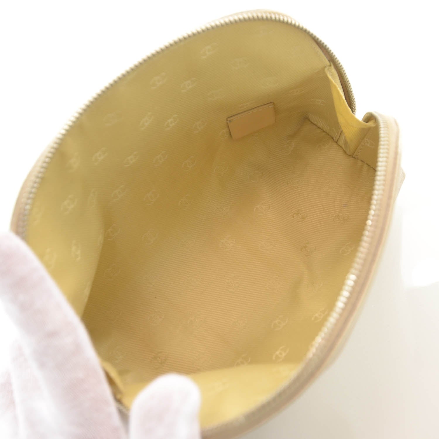 Chanel Cosmetic Pouch Metallic 8 of 8