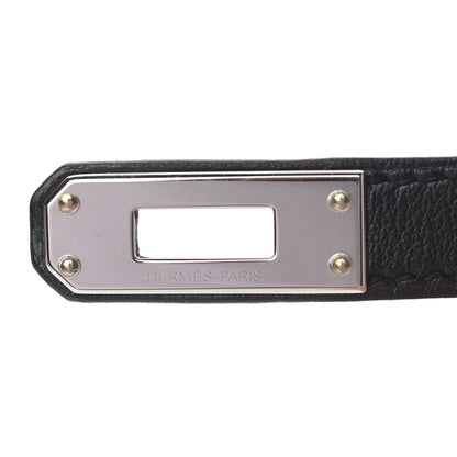 Hermes Swift Kelly Retourne 25 Black 30 of 35