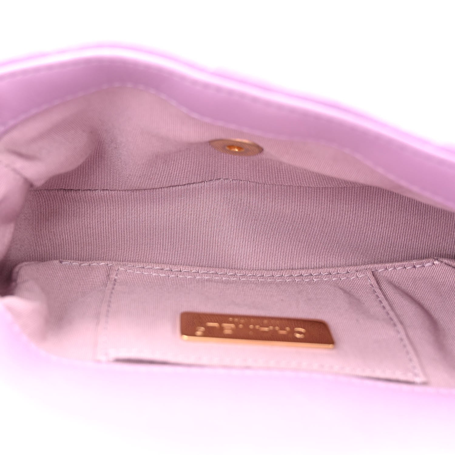 Chanel Jersey Quilted Chanel 19 Waist Bag Purple 5 of 11