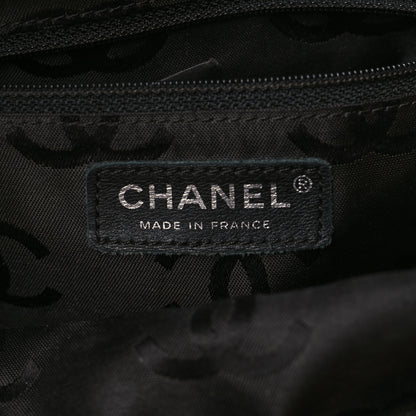 Chanel Calfskin Quilted Medium Cambon Tote Beige Black 6 of 10