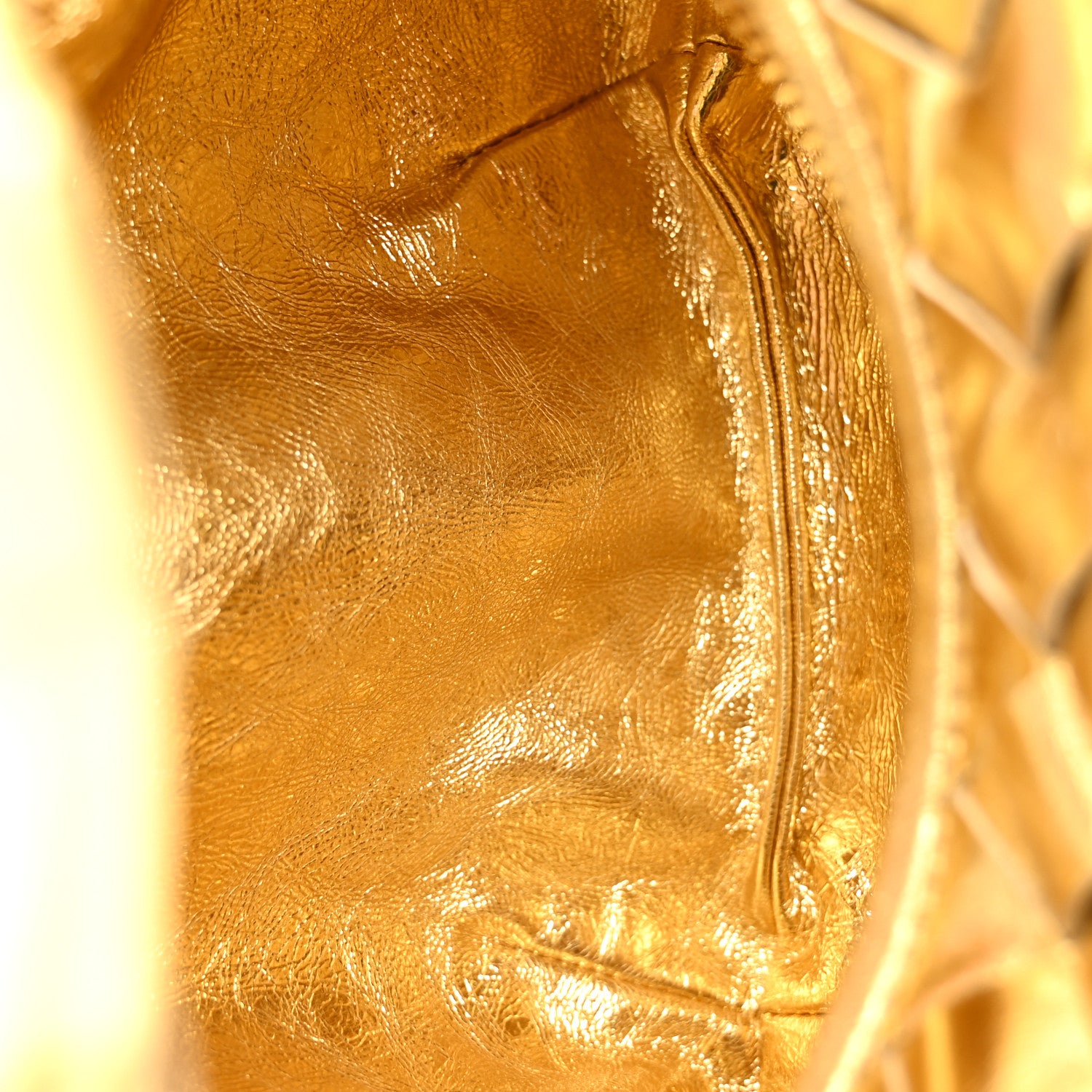 Bottega Veneta Metallic Nappa Intrecciato Mini Jodie Gold 5 of 10