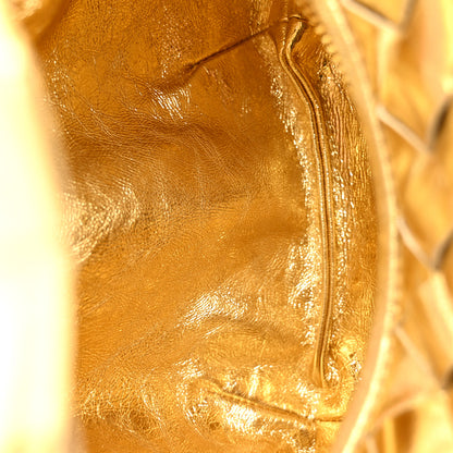 Bottega Veneta Metallic Nappa Intrecciato Mini Jodie Gold 5 of 10
