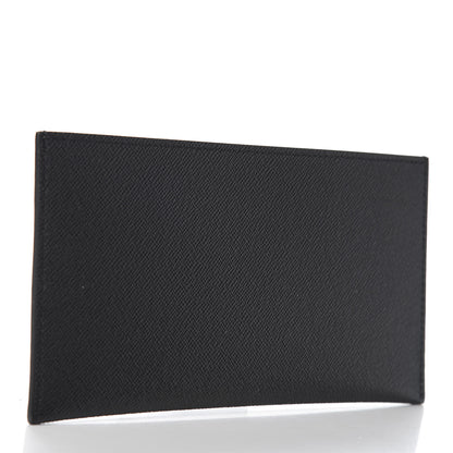 Louis Vuitton Calfskin Felicie Chain Wallet Card Holder Insert Black 3 of 6