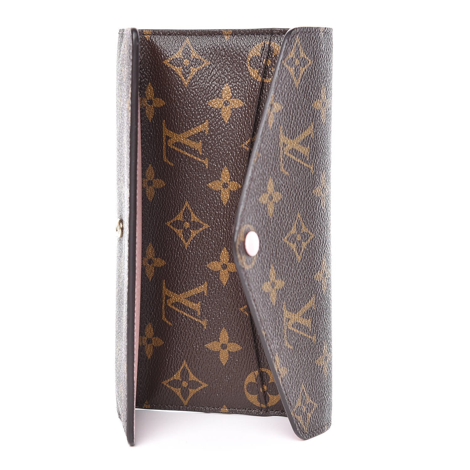 Louis Vuitton Monogram Josephine Wallet Rose Ballerine 6 of 9