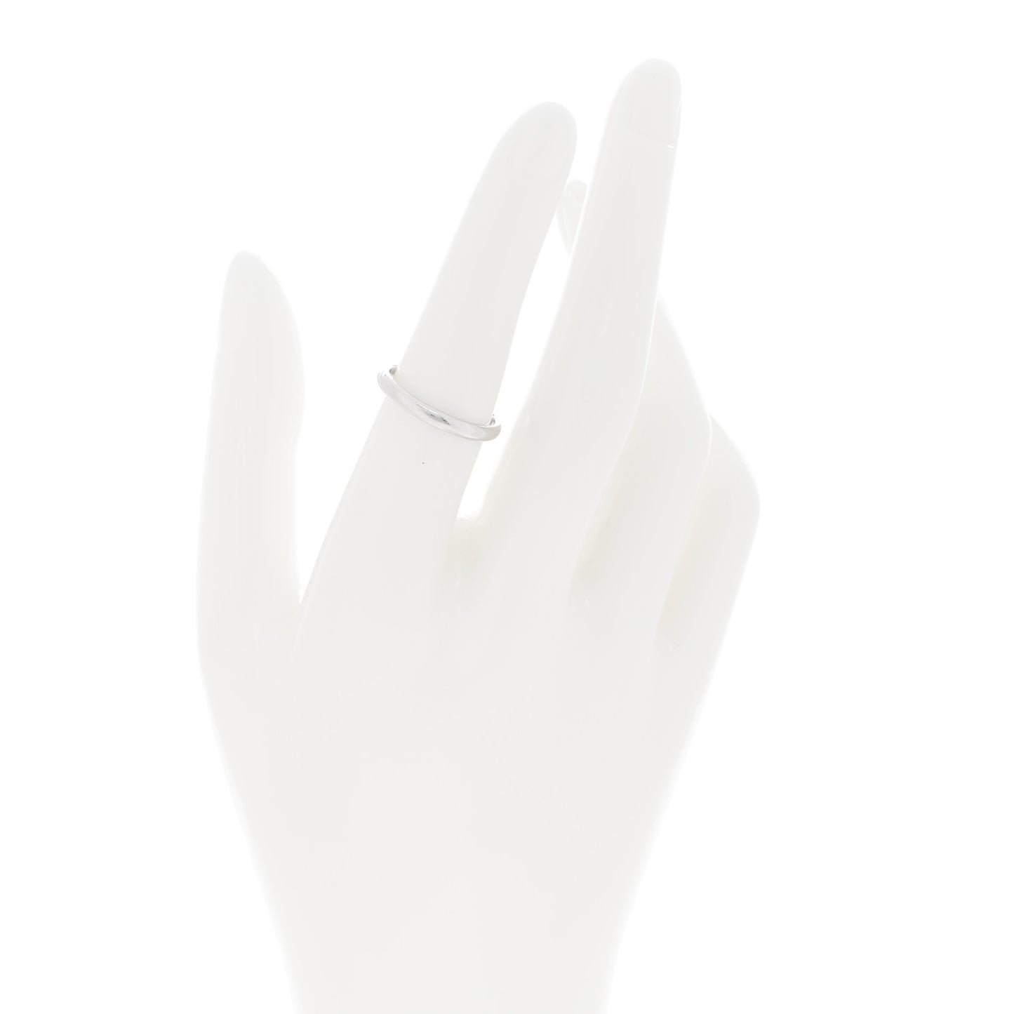 Platinum 2.5mm Ruban Ring 52 6