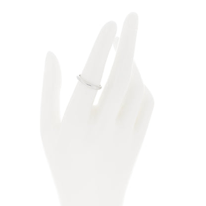 Chanel Platinum 2.5mm Ruban Ring 52 6 2 of 4