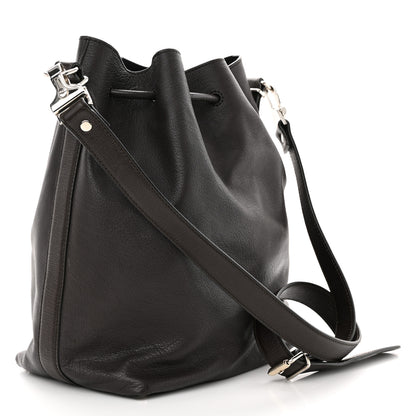 Proenza Schouler Calfskin Buffalo Large Bucket Bag Brown 4 of 14
