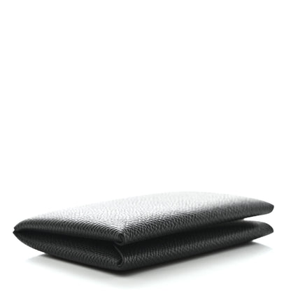 Hermes Chevre Mysore Calvi Card Case Black 4 of 9