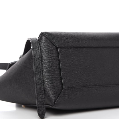 Celine Grained Calfskin Micro Belt Bag Black 6 of 9