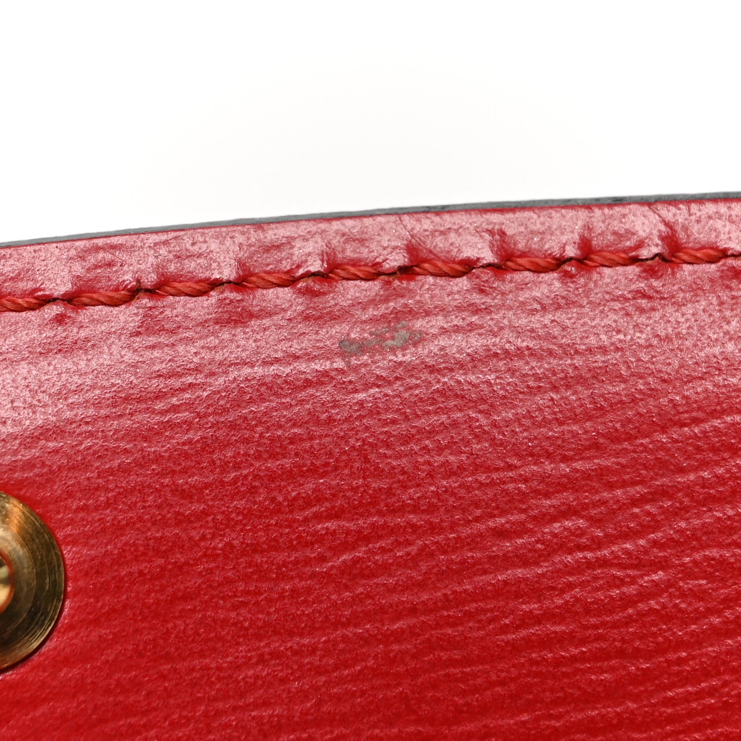 Louis Vuitton Epi Pochette Ceinture Tilsitt Belt Pouch Red 6 of 8