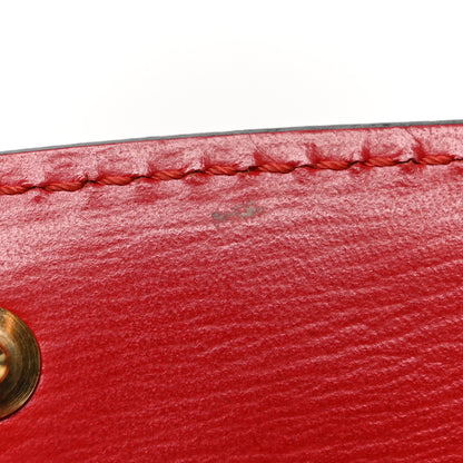 Louis Vuitton Epi Pochette Ceinture Tilsitt Belt Pouch Red 6 of 8