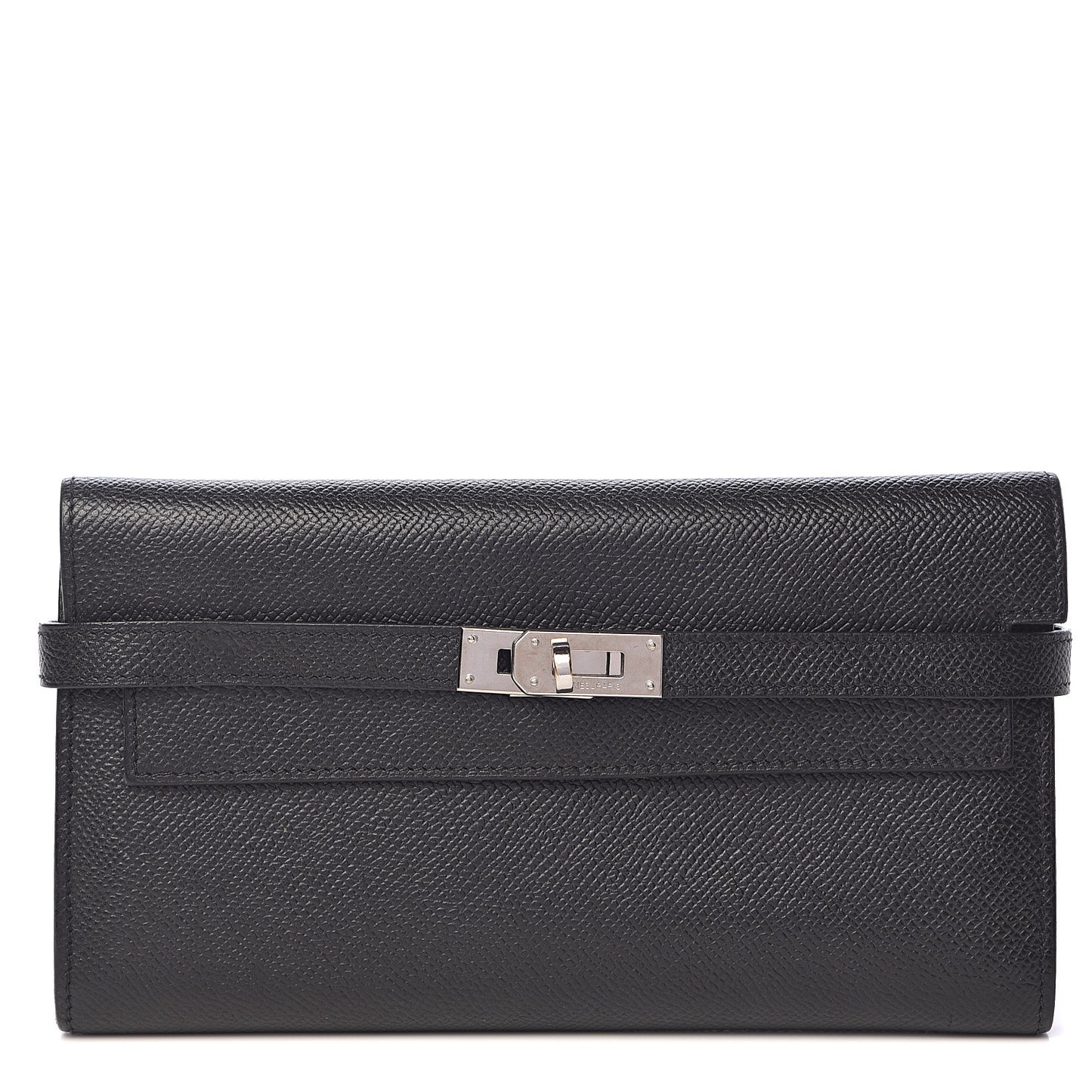 Epsom Kelly Longue Wallet Black