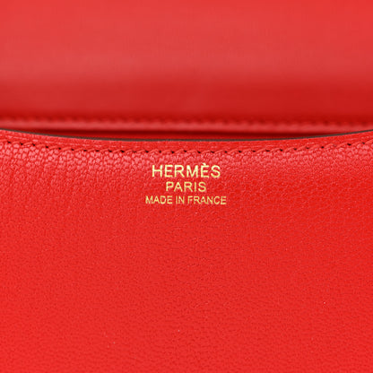Hermes Chevre Mysore Constance 1-24 Rouge de Coeur 6 of 11