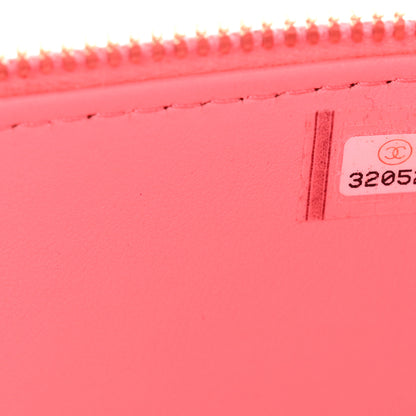 Chanel Shiny Caviar Quilted Pick Me Up Vanity Case Pink 8 of 11