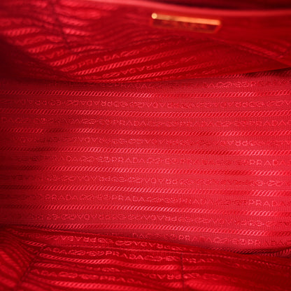 Prada Saffiano Lux Tote Large Fuoco 5 of 10