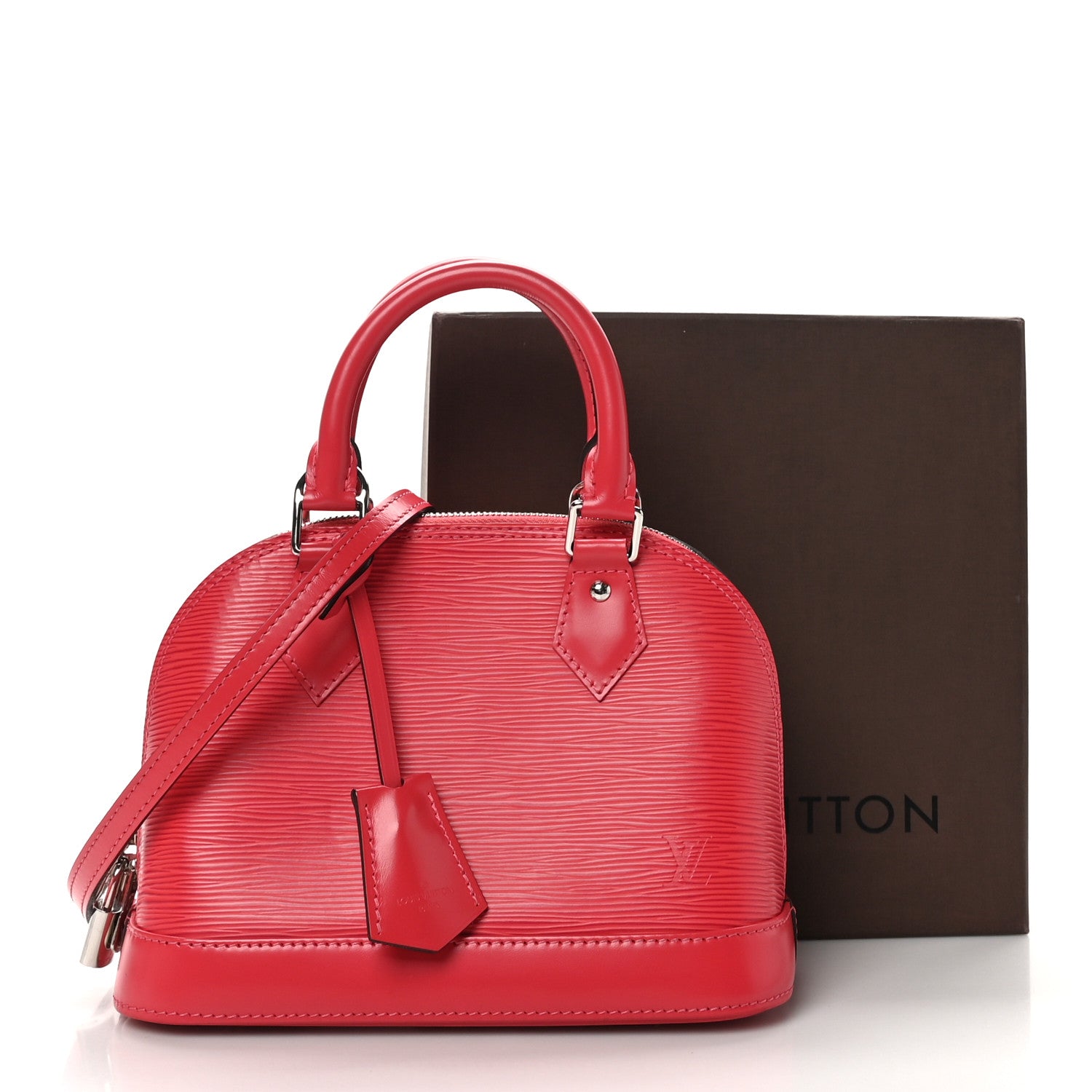 Louis Vuitton Epi Alma BB Coquelicot 10 of 10