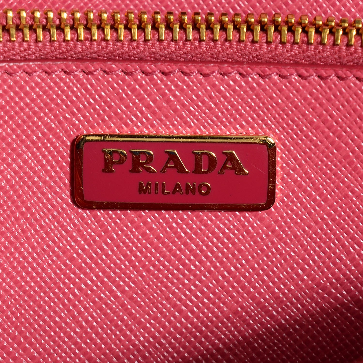 Prada Saffiano Lux Bow Crossbody Bag Peonia Geranio 6 of 9