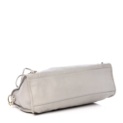 Balenciaga Chevre Gold Metallic Edge Hardware City Gris Glace 4 of 15
