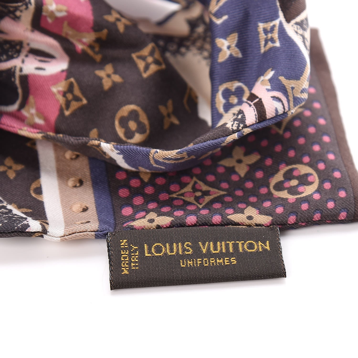 Louis Vuitton Silk Monogram Voyage Bandeau 5 of 5