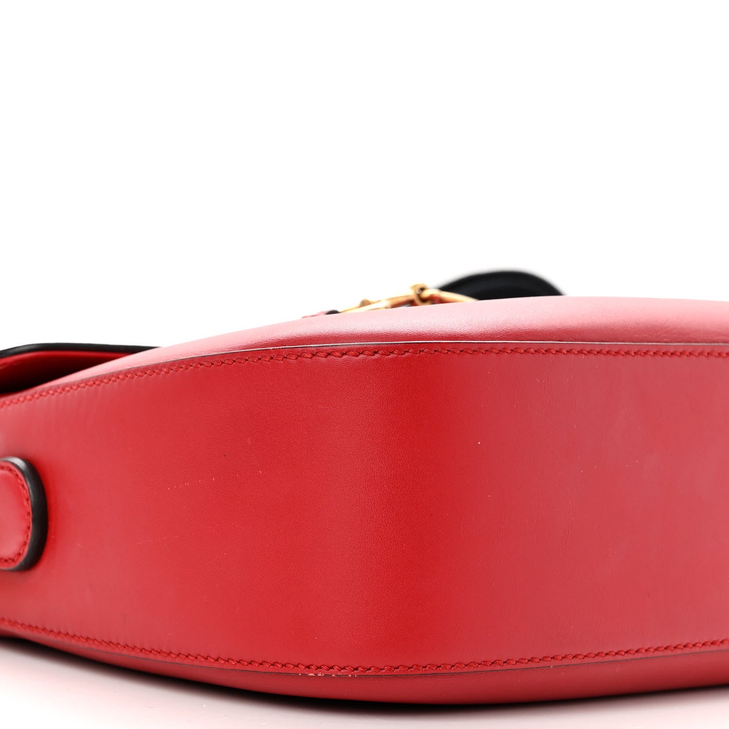 Gucci Ruinart Calfskin Medium Lady Web Shoulder Bag Hibiscus Red 9 of 11