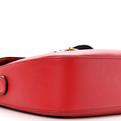 Gucci Ruinart Calfskin Medium Lady Web Shoulder Bag Hibiscus Red 9 of 11